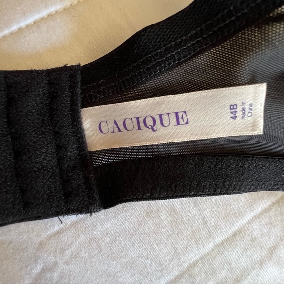 Cacique Lace Plug Bra 44B - Picture 7 of 9